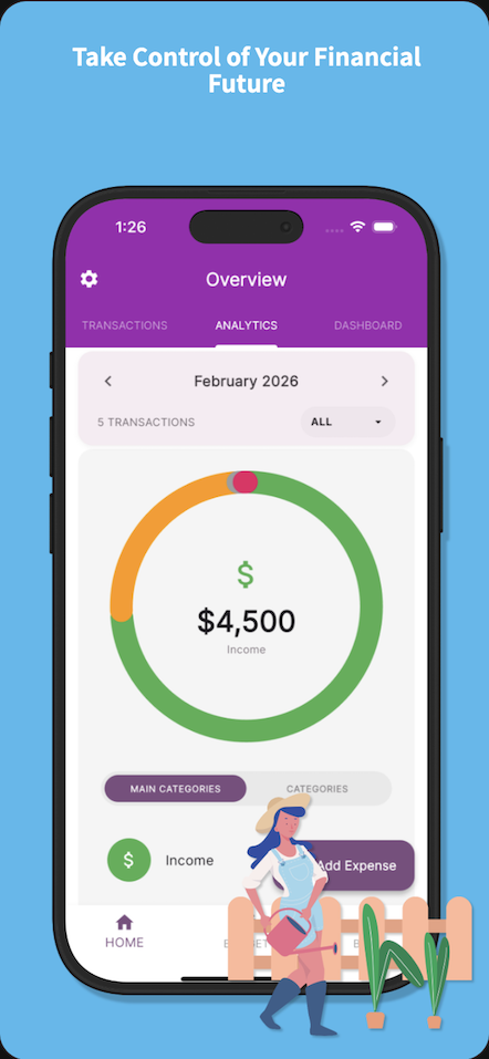 ExpenTrace Screenshot 1